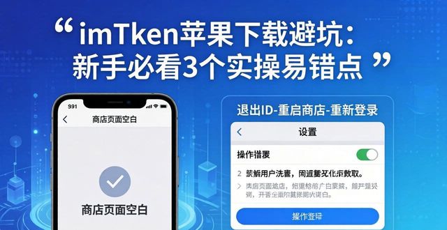 imToken苹果下载避坑：3个实操易错点