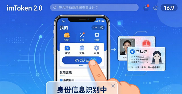 imToken 2.0官网KYC认证指南 安全完成身份验证三步走